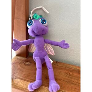 Mattel Disney Bug's Life Princess Atta Ant 9" Plush Plastic Stuffed Animal Toy